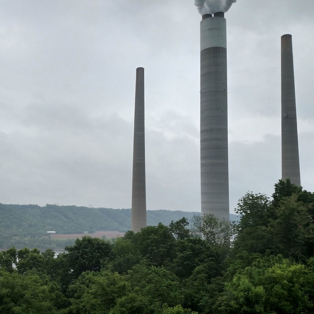 Power Plant and Hills